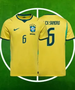 Camiseta Brasil Primera Equipación Hombre 2026/2027 - ALEX SANDRO #6
