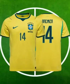 Camiseta Brasil Primera Equipación Hombre 2026/2027 - BREMER #14