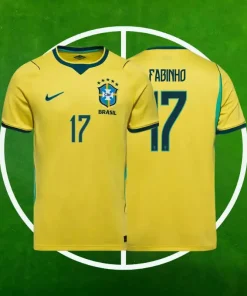 Camiseta Brasil Primera Equipación Hombre 2026/2027 - FABINHO #17