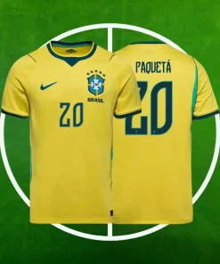 Camiseta Brasil Primera Equipación Hombre 2026/2027 - L. PAQUETÁ #20