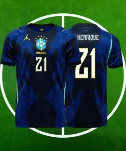 Camiseta Brasil Segunda Equipación Hombre 2026/2027 - L. HENRIQUE #21