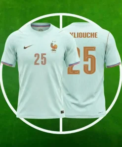 Camiseta Francia Segunda Equipación Hombre 2026/2027 - AKLIOUCHE #25