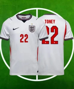 Camiseta Inglaterra Primera Equipación Hombre 2026/2027 - TONEY #22