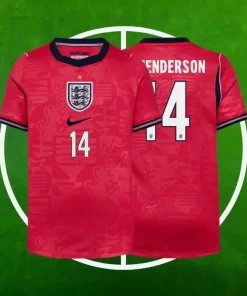 Camiseta Inglaterra Segunda Equipación Hombre 2026/2027 - J.HENDERSON #14