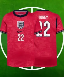 Camiseta Inglaterra Segunda Equipación Hombre 2026/2027 - TONEY #22