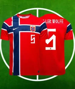 Camiseta Noruega Primera Equipación Hombre 2026/2027 - MØLLER WOLFE #5