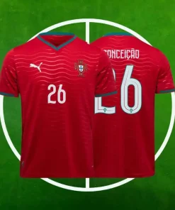 Camiseta Portugal Primera Equipación Hombre 2026/2027 - F.CONCEIÇÃO #26