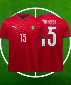 Camiseta Portugal Primera Equipación Hombre 2026/2027 - JOÃO NEVES #15