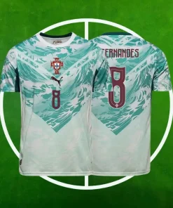 Camiseta Portugal Segunda Equipación Hombre 2026/2027 - B.FERNANDES #8