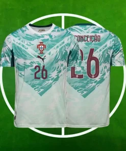 Camiseta Portugal Segunda Equipación Hombre 2026/2027 - F.CONCEIÇÃO #26