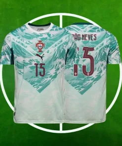 Camiseta Portugal Segunda Equipación Hombre 2026/2027 - JOÃO NEVES #15