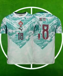 Camiseta Portugal Segunda Equipación Hombre 2026/2027 - NETO #18