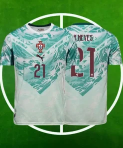 Camiseta Portugal Segunda Equipación Hombre 2026/2027 - R.NEVES #21