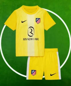Camiseta Atlético de Madrid Portero Niños 2025/2026 Amarillo