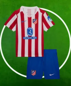 Camiseta Atlético de Madrid Primera Equipación Niños 2025/2026