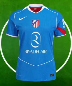 Camiseta Atlético de Madrid Tercera Equipación Mujer 2025/2026