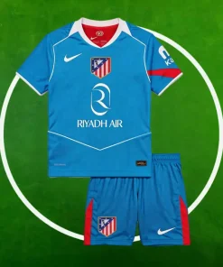 Camiseta Atlético de Madrid Tercera Equipación Niños 2025/2026