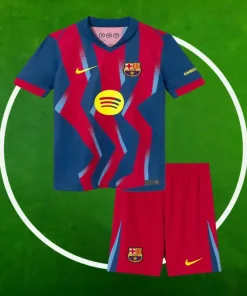 Camiseta FC Barcelona Cuarta Equipación Niños 2025/2026