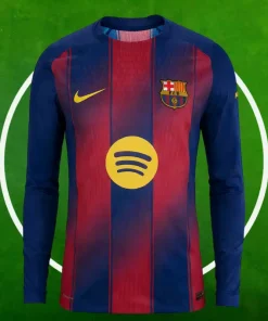 Camiseta FC Barcelona Primera Equipación Hombre 2025/2026 Manga Larga