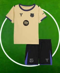 Camiseta FC Barcelona Segunda Equipación Niños 2025/2026