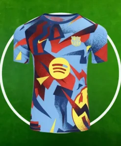 Camiseta Pre-Partido FC Barcelona Cuarta Equipación Hombre 2025/2026