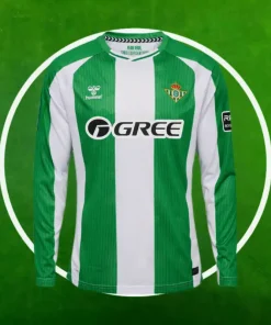 Camiseta Real Betis Primera Equipación Hombre 2025/2026 Manga Larga