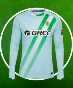 Camiseta Real Betis Segunda Equipación Hombre 2025/2026 Manga Larga