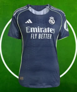 Camiseta Real Madrid Segunda Equipación Mujer 2025/2026