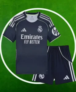 Camiseta Real Madrid Segunda Equipación Niños 2025/2026