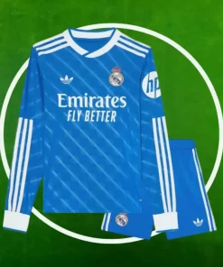 Camiseta Real Madrid Tercera Equipación Niños 2025/2026 Manga Larga