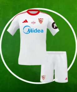 Camiseta Sevilla Primera Equipación Niños 2025/2026