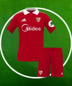 Camiseta Sevilla Segunda Equipación Niños 2025/2026