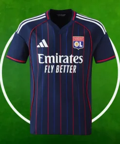 Camiseta Lyonnais Segunda Equipación Hombre 2025/2026