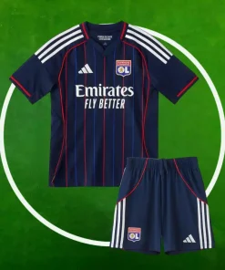 Camiseta Lyonnais Segunda Equipación Niños 2025/2026