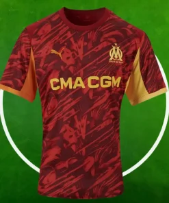 Camiseta Marseille Portero Hombre 2025/2026 Rojo