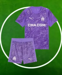 Camiseta Marseille Portero Niños 2025/2026 Morado