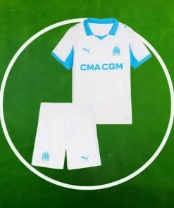 Camiseta Marseille Primera Equipación Niños 2025/2026
