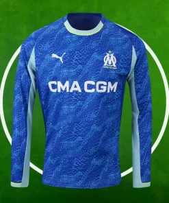 Camiseta Marseille Tercera Equipación Hombre 2025/2026 Manga Larga