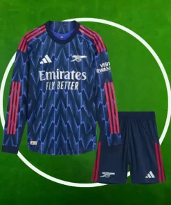 Camiseta Arsenal Segunda Equipación Niños 2025/2026 Manga Larga
