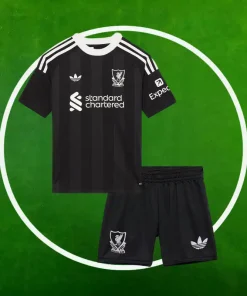 Camiseta Liverpool Portero Tercera Equipación Niños 2025/2026