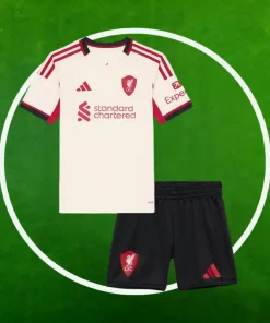 Camiseta Liverpool Segunda Equipación Niños 2025/2026