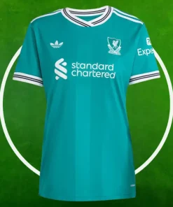 Camiseta Liverpool Tercera Equipación Mujer 2025/2026