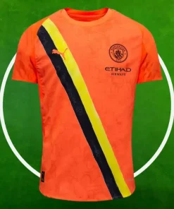 Camiseta Manchester City Mundial de Clubes Hombre 2025/2026 Naranja