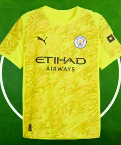 Camiseta Manchester City Portero Hombre 2025/2026 Amarillo