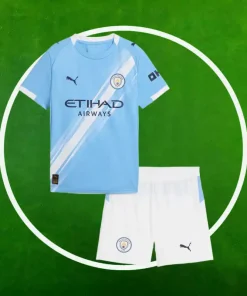 Camiseta Manchester City Primera Equipación Niños 2025/2026