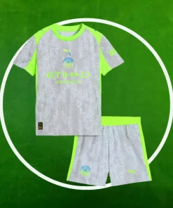 Camiseta Manchester City Tercera Equipación Niños 2025/2026