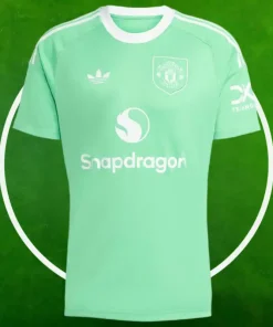 Camiseta Manchester United Portero Tercera Equipación Hombre 2025/2026 Verde