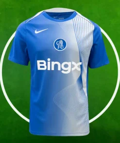 Camiseta Pre-Partido Chelsea Hombre 2025/2026 Azul