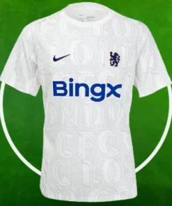 Camiseta Pre-Partido Chelsea Hombre 2025/2026 Blanco