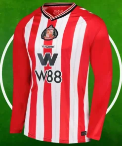 Camiseta Sunderland Primera Equipación Hombre 2025/2026 Manga Larga